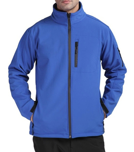 Chaqueta de Invierno para Hombre, Impermeable, con Capucha, Estilo Urbano, de Softshell, con Frente Sólido, Poliéster/Spandex, Transpirable, de Secado Rápido, con Forro Polar - Product Image 2