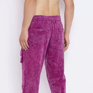 Best Manufacturer's Vintage <b>Oversized</b> Acid Washed Lightweight Casual Breathable High Sweatpants Streetwear <b>Joggers</b> Elastic - Product Image 4