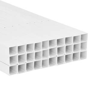 Goulotte de câblage en PVC 2,4''x1,6'' 98,4' - Produit de gestion des câbles - Product Image 5