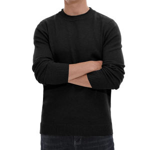 Pull personnalisé en coton 100 % anti-rétrécissement, chaud et respirant, idéal pour l'automne et l'hiver, de haute qualité, coupe oversize, en mélange de coton. - Product Image 6