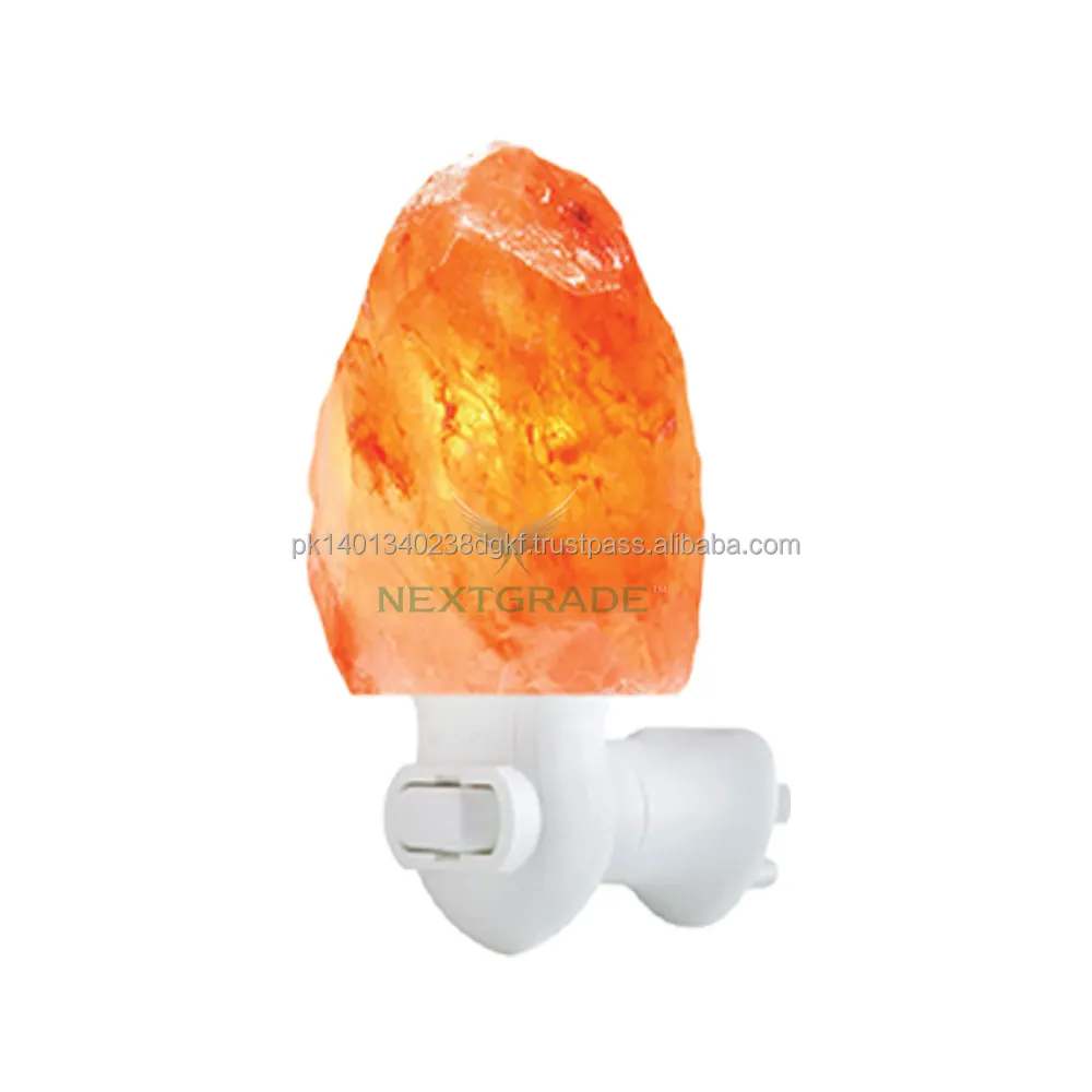 Premium Qualität Himalaya natürliche Salz lampe Nachtlicht Himalaya Salz lampe Wand stecker natürliche Form Kristall