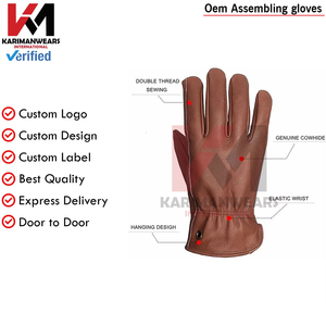 Guantes de Trabajo Profesionales, Resistentes, Antideslizantes, para Uso Industrial y Laboral, OEM al por Mayor - Product Image 4