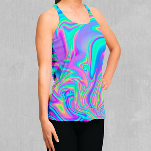 Custom Sublimation Print Running Vest Sublimated Running <b>Singlet</b> <b>Women's</b> Tank Top Hot Sale Custom Size <b>Women's</b> Tank Top - Product Image 3