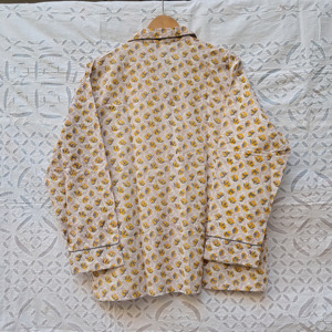 Premium Quality Stitching Printing Fabric Pajama Set Long Sleeve Shirt, Elastic Waist Bottom <b>Pant</b> Comfy Sleepwear Women Clothing - Product Image 4