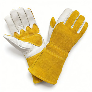ถุงมือเชื่อมหนังแท้แบบกำหนดเอง Max Protection ทนความร้อนสูง อุปกรณ์นิรภัยสำหรับงานหนัก พร้อมกระเป๋าและกล่องเก็บ LWG-0020 - Product Image 5