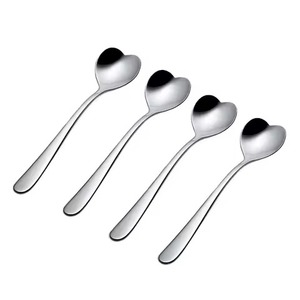Unique Craft Metal <b>Tea</b> Spoon Stainless Steel <b>Coffee</b> Spoon <b>Sugar</b> Stirring Spoon Dessert Cutlery Dining Table - Product Image 2