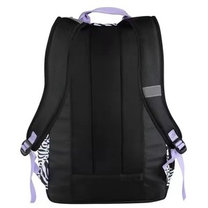 Bolsa de transporte con múltiples compartimentos con estampado de cebra, bolsa de almacenamiento ligera para el trabajo escolar y los viajes - Product Image 2