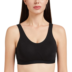 OEM Sports Bra for Women With <b>Padded</b> Yoga Crop Tank Tops Fitness Workout <b>Running</b> Bra Wholesale Price Customized Sports Bra - Product Image 1