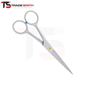 Ciseaux de coiffure classiques TSI Barber, ciseaux professionnels de salon pour une coupe de cheveux contrôlée et des résultats de coiffage impeccables, professionnels - Product Image 2