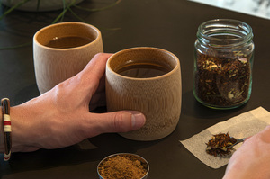 Tasse à café en bambou Matériau naturel Tasse à thé réutilisable Logo personnalisable respectueux de l'environnement Vietnam - Product Image 5