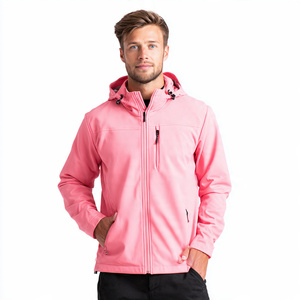 Wholesale Hiking <b>Soft</b> <b>Shell</b> <b>Jacket</b> Men 100% Polyester Softshell <b>Jackets</b> Men's Chest Pocket Softshell <b>Jacket</b> Tops Mens - Product Image 3