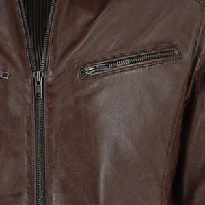 Chaqueta de Cuero de Gamuza para Hombre de Alta Calidad, Estilo Moderno, Precio de Fábrica al por Mayor, Chaqueta de Cuero de Gamuza Moderna y a la Moda para Hombre - Product Image 5