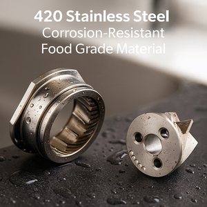 Juego de Repuesto de Muelas Cónicas de 3 Biselados para Molinillo de Café DeLonghi ECAM <span class=keywords><strong>ETAM</strong></span>, Molienda Silenciosa y Precisa - Product Image 5