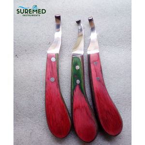 มีดตัดแต่งกีบม้ารูปตัว D แบบ OEM พร้อมใบมีดสแตนเลส J2 รับประกัน 5 ปี - Product Image 2