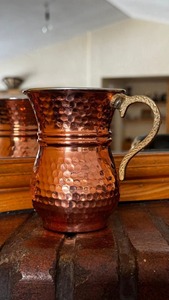 Low Price <b>Copper</b> Plated Mug High Quality Metal Moscow Mule Mug Premium Quality Tea <b>Cup</b> - Product Image 6