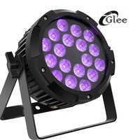 Présentez les événements architecturaux 18*18W imperméable extérieur 18x18W RGBWA + les lumières plates minces UV 6in1 LED de pair IP65