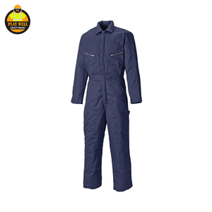 Combinaison de travail de sécurité pour homme 100% coton, haute visibilité, réfléchissante, manches longues, avec logo personnalisé - Product Image 6
