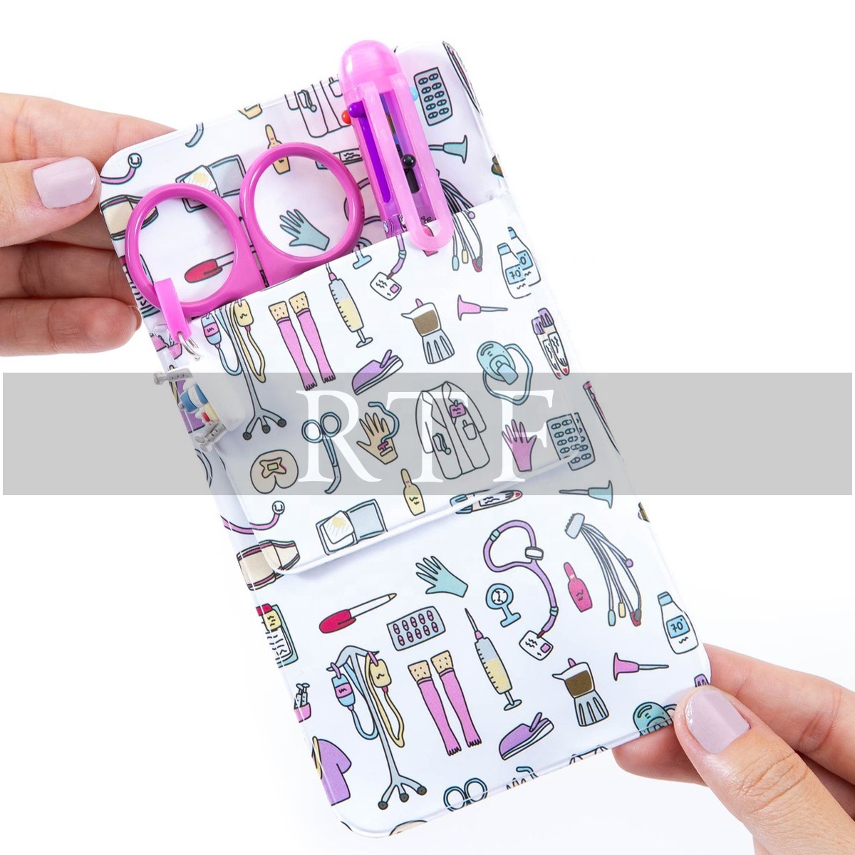 Bolsillo Organizador Para Enfermería - Salvabolsillos, Riñonera Práctica, Accesorio Para Guardar Tijeras, Bolígrafos Y Material Sanitario