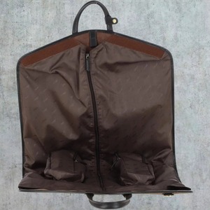Sac de transport pour costumes en cuir véritable fait main, robuste, avec fermeture éclair, pour distributeur B2B, idéal pour les voyages décontractés et simples - Product Image 6