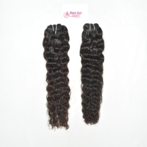 Lots de Cheveux Humains Indiens Remy Bouclés à Coupe Droite, à Pointes Pleines, Texture Frisée Densifiée, Volume Naturel, Extensions en Gros - Product Image 3