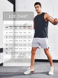 Men's <b>Stringer</b> Tank Top Bodybuilding Workout <b>Vest</b> Breathable Athletic Sleeveless Gym Shirt OEM ODM Private Label Production - Product Image 6