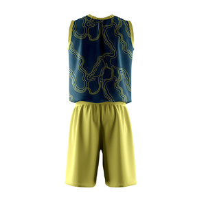 Uniformes de Voleibol de Secado Rápido al por Mayor, Diseño Personalizado, Sublimación, Conjuntos de Camiseta y Pantalones Cortos, Ropa Deportiva Unisex Económica - Product Image 2
