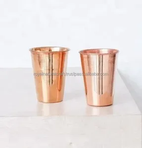 แก้วทองแดงบริสุทธิ์12ออนซ์แก้วเหยือกทองแดงงานทำด้วยมือ - Product Image 2