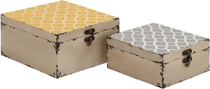 Vintage Elegance Reimagined Square Bone Box <b>Old</b>-World Style Modern Appeal-Timeless Fashion Pendants Charms Home Decor Enamel - Product Image 3