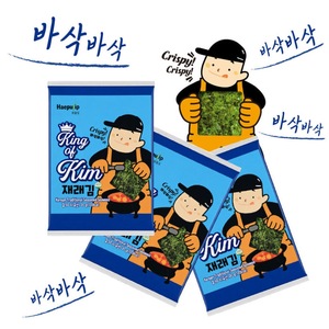 สาหร่ายซูชิโนริ คิงออฟคิม สาหร่ายทะเลอบปรุงรสแบบดั้งเดิมของเกาหลี - Product Image 3