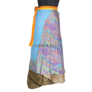 Falda/Vestido Multiusos de Último Diseño, Sari de Seda India, Faldas Mágicas Envolventes, Fabricante y Mayorista - Product Image 5