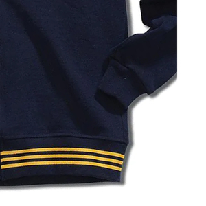 Cardigan en laine tricoté jacquard imprimé décontracté pour femme, avec appliques logo de sororité/fraternité et boutons décoratifs, confortable - Product Image 2