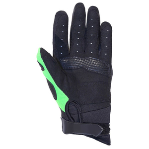 Gants de moto unisexes en cuir pour écran tactile, couleur unie, très demandés, pour la course et le motocross - Product Image 3