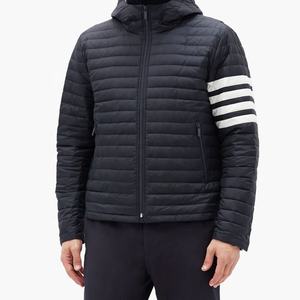 เสื้อโค้ทขนเป็ดแบบมีฟองสำหรับผู้ชายเสื้อโค้ทผ้าขนเป็ดแวววาวพร้อมบาร์เสื้อโค้ทผ้าสำหรับทำงานสไตล์2023ตามสั่งฤดูหนาว - Product Image 6