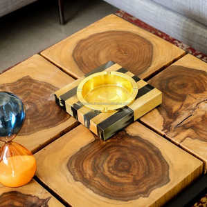 Mabkhara Árabe Elegante Hecha a Mano, de Madera de Sándalo y Resina Epoxi, 100% Natural, Quemador de Bakhoor para Fragancia del Hogar y Uso Religioso - Product Image 2