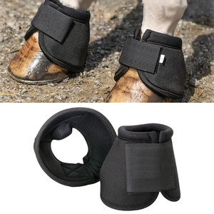 Cheap Price Horse Bell Boots Equine Products Tendon Protection <b>Equestrian</b> Short Sleeve Boots for Horse with OEM ODM Service - Product Image 4