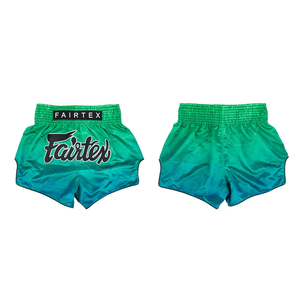 Pantalones Cortos de Muay Thai Estilo Fairtex Personalizados a Bajo Precio, Impresión por Transferencia de Calor OEM, Entrenamiento de Kickboxing, Alta Calidad, Transpirables y Elásticos - Product Image 2