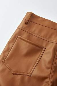 Pantalons pour hommes, pantalons pour hommes adultes de grande taille, vente en gros, pantalons en cuir de qualité supérieure pour hommes, personnalisables, légers, à taille haute - Product Image 5