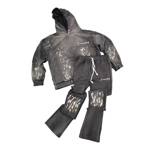 Custom Tracksuit Manufacturer Wholesale Sportswear <b>Set</b> OEM Private Label Gym Training <b>Jogger</b> Tracksuit Supplier - Product Image 5