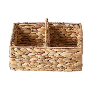 Water Hyacinth Kitchen Storage Utility <b>Basket</b> Handmade Storage <b>Basket</b> Wholesale Eco-friendly - Product Image 1