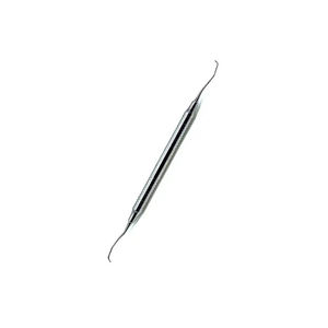 1 unidad/set de curetas dentales manuales para periodoncia Gracey, raspadores de hueso, curetas de acero inoxidable profesionales para dientes de Dentavex - Product Image 1