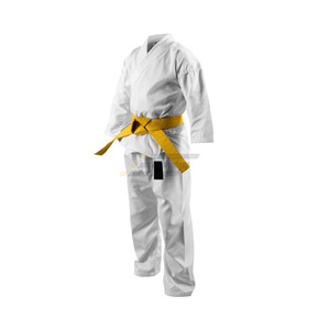 Conjunto de Uniforme de Judo de Algodón Ligero Personalizado, MOQ Bajo para Equipos de Artes Marciales de Kung Fu, Servicios OEM Disponibles - Product Image 2