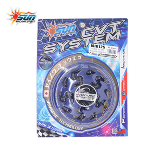 ชุดคลัตช์เหล็กสีน้ำเงิน SUN Racing MIO125/MXi125 สำหรับรถสกู๊ตเตอร์ไต้หวัน ประสิทธิภาพสูง รุ่นใหม่ อัพเกรด - Product Image 6