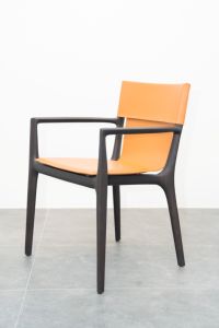 Silla de Comedor Moderna de Madera con Patas de Madera de Fresno y Asiento Tapizado para Cocina, Comedor, Hogar, Restaurante, Hotel PISANO - Product Image 1