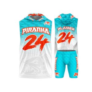 Nuevos Uniformes de Fútbol 7v7 Personalizados al por Mayor, Uniformes Sublimados sin Mangas, Camisetas de Compresión, Uniformes 7 contra 7 - Product Image 2