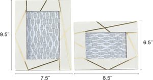 Cadres photo en résine faits à la main, écologiques, souvenirs commémoratifs, cadeaux, ornements, ensemble de 2 (cadre photo principal + mesa) - Product Image 4