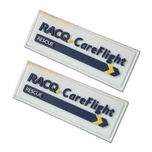 Heat Transfer Logo 3d Rubber Logo Pvc Rubber Flock Silicone Iron Patch Printing Style for T Shirts - Product Image 6