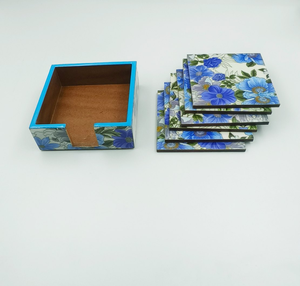 High Quality MDF Enamel Printed Coaster Premium MDF Sublimation Coaster 90mm Enamel Printed MDF Coaster Hot Sale - Product Image 4