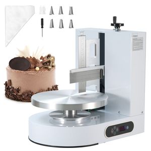 Macchina Elettrica per Decorazione Torte con Basso Rumore, Spalmatore di Crema e Rivestimento in Glassa, Piatto Girevole Regolabile - Product Image 1