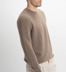 Knitted Cashmere Sweater Casual Cashmere <b>Pullover</b> <b>Men</b> T-shirt Pure Cashmere Sweater - Product Image 5