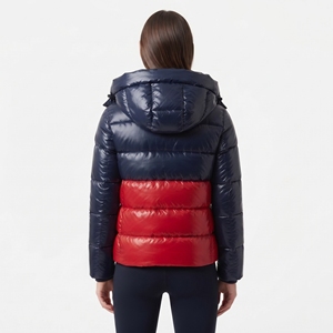 Women's Quilted <b>Puffer</b> <b>Crop</b> <b>Jacket</b> With Hood Winter Outerwear <b>Puffer</b> Coat Ladies Lightweight Padded Winter Outdoor <b>Jackets</b> - Product Image 2